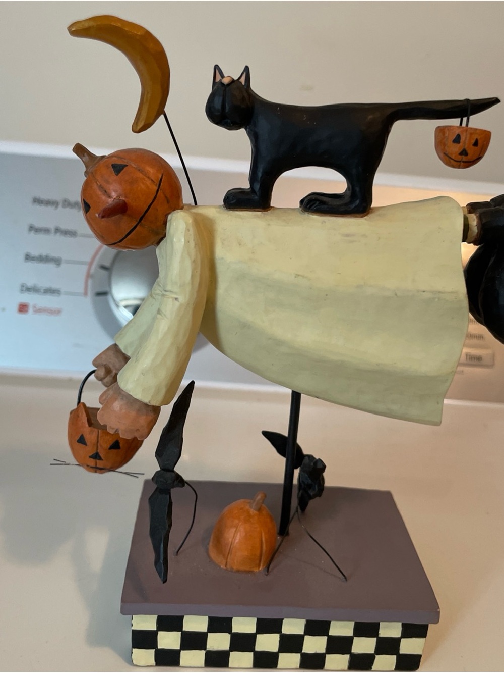Williraye Studio "Spirit Of Halloween" 2004 Pumpkin Ghost Cat Bats